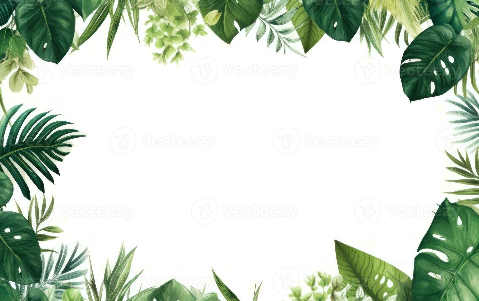 tropiska blad bakgrund foto