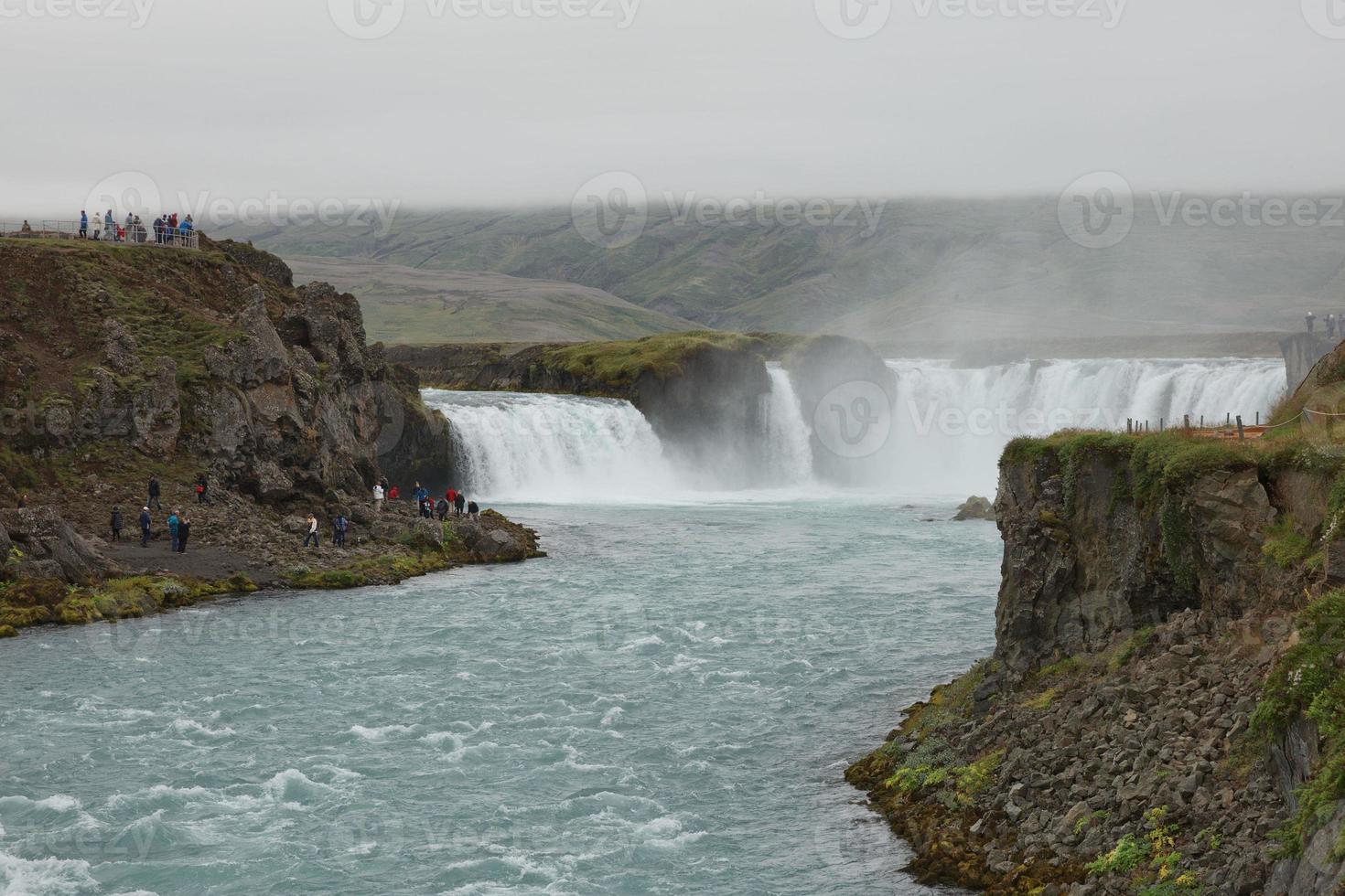 Godafoss vattenfall, Island foto