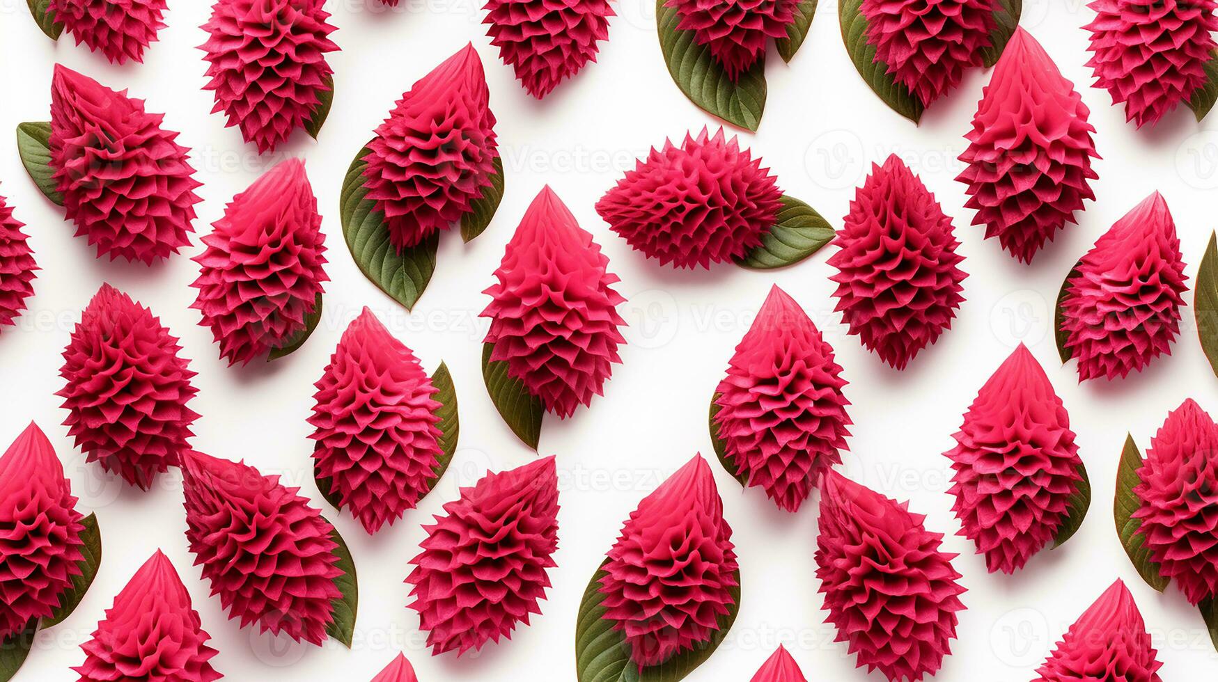 celosia blomma mönstrad bakgrund. blomma textur bakgrund. generativ ai foto