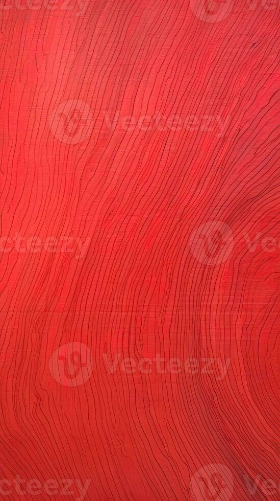 röd trä- yta textur bakgrund. ai genererad foto