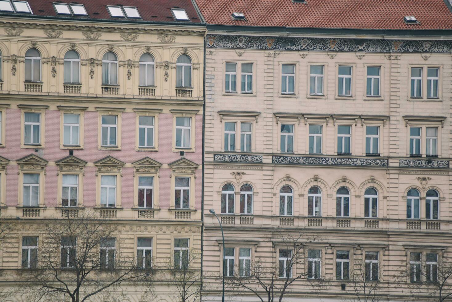 skön se av de stad prag foto