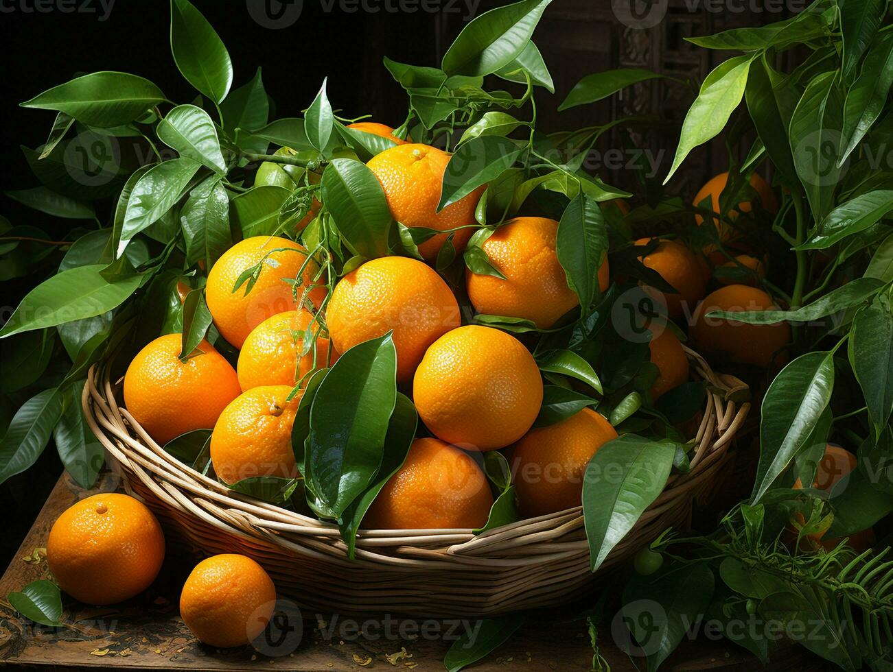 färsk ljuv orange innehåller vitamin c foto