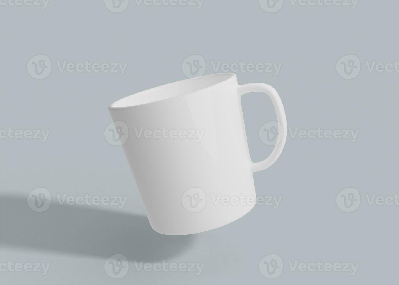 vit mugg mockup foto