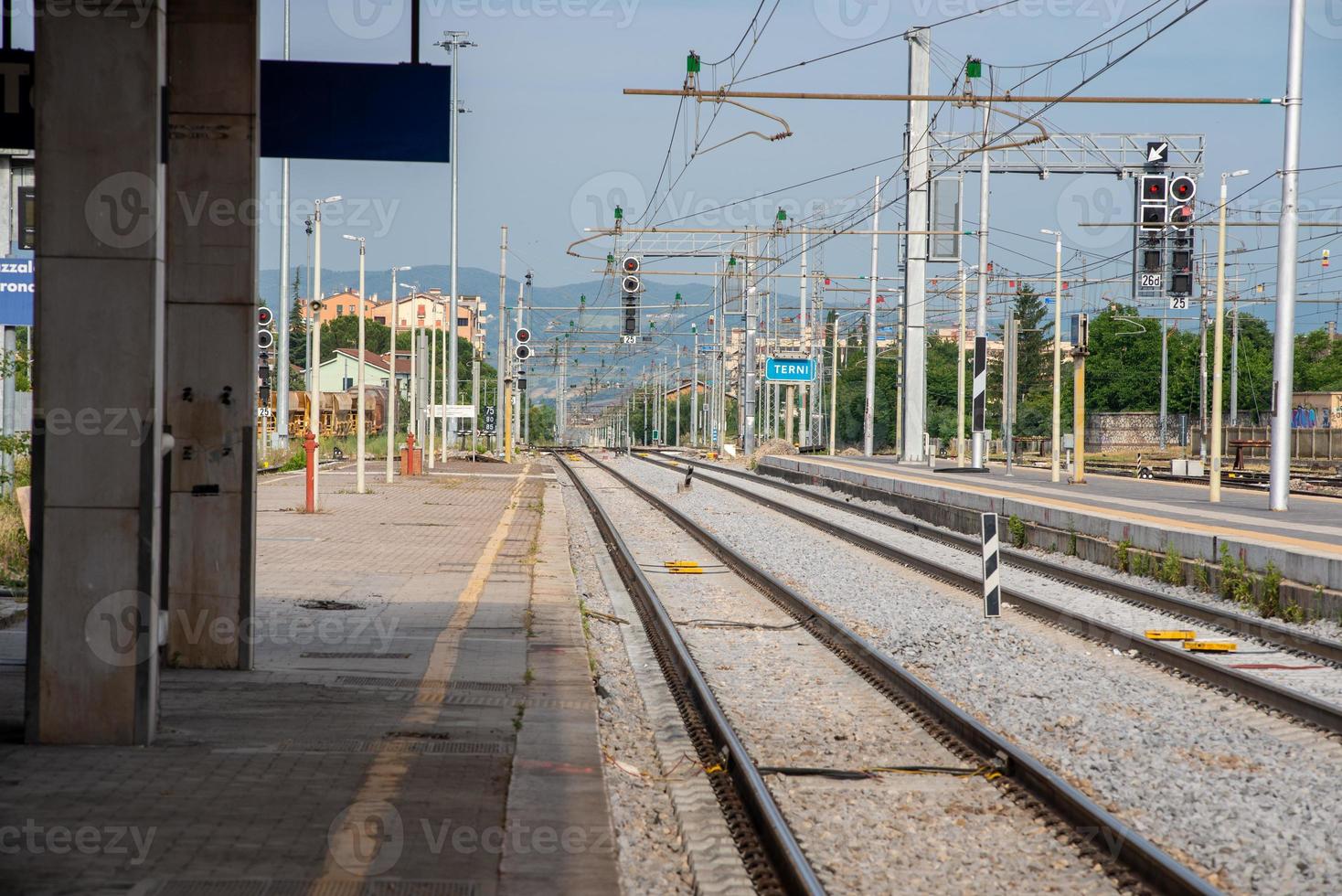 terni och rails station foto