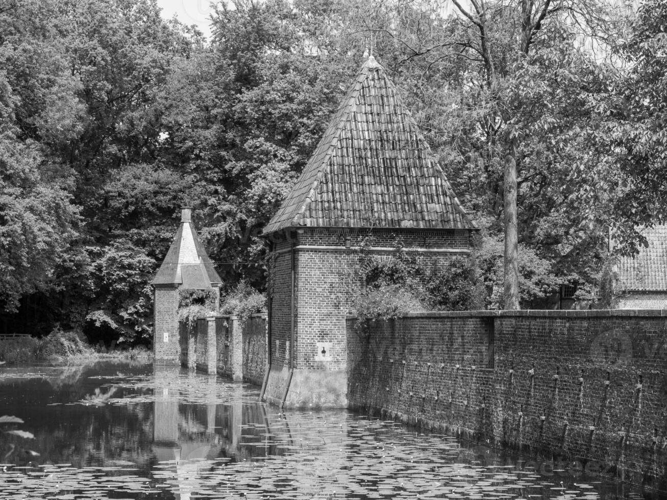 gammal slott i Westfalen foto