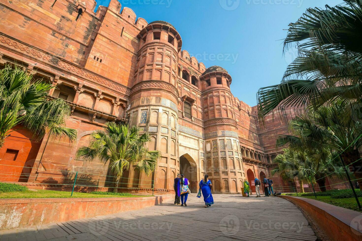 agra fort Indien foto