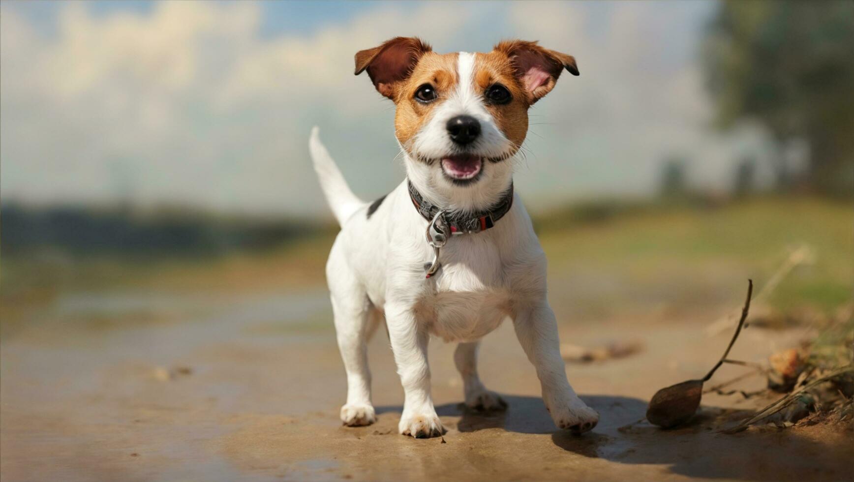 fri domkraft russell terrier hund foto