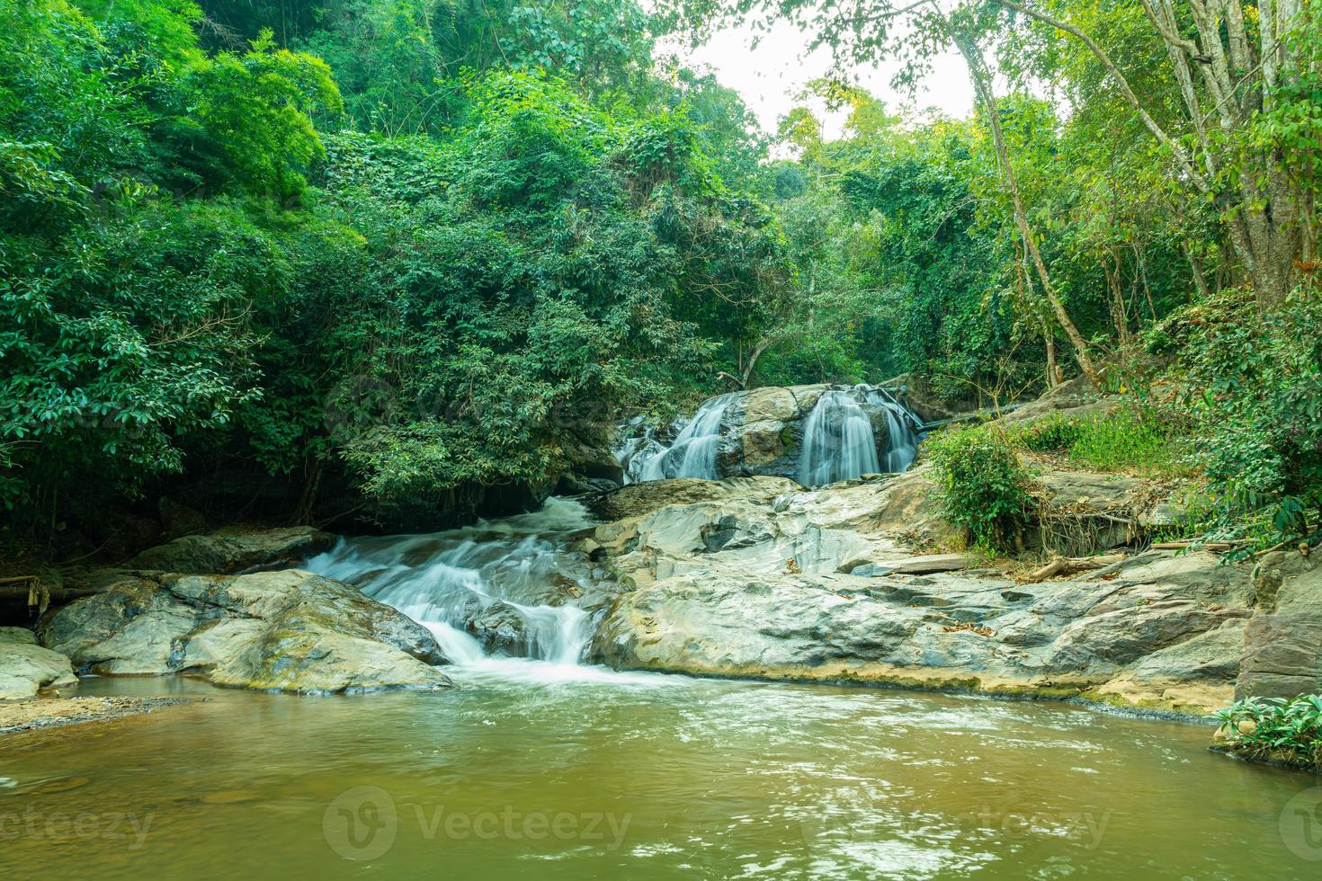 mae sa vattenfall i Thailand foto