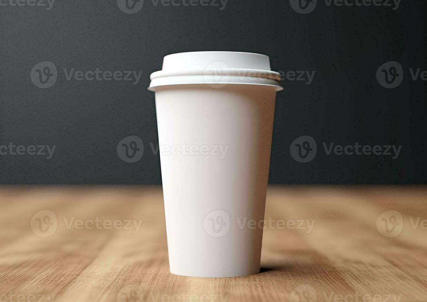 kaffe papper kopp attrapp - tom kaffe råna falsk upp omslag foto