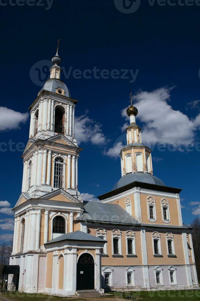 kyrka av kazan mor av Gud i ful, ryssland foto