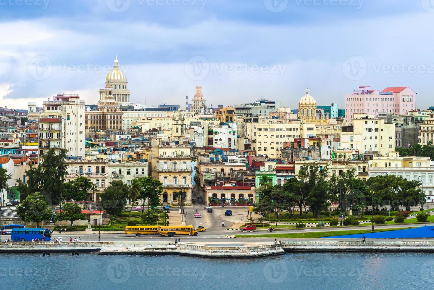 havannas skyline, Kubas huvudstad foto