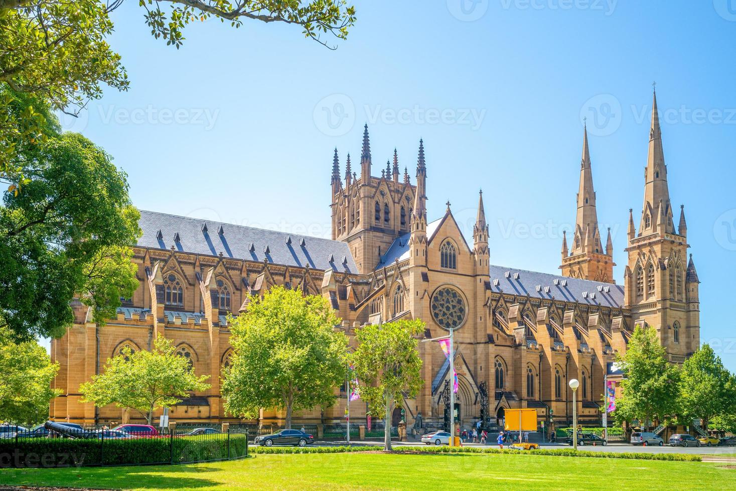 St Marys Cathedral i Sydney, Australien foto