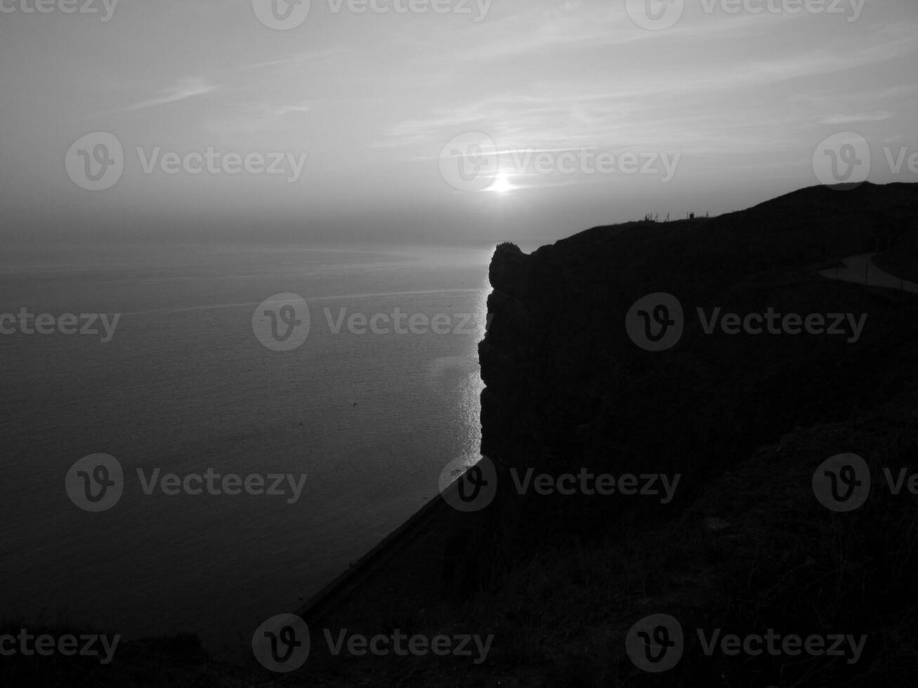 de tysk ö av helgoland foto