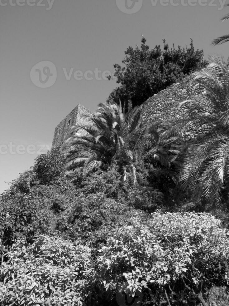 staden malaga i spanien foto