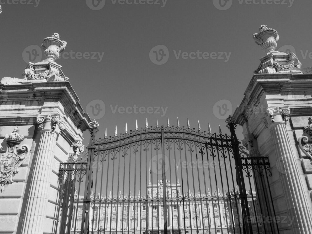 madrid stad i spanien foto