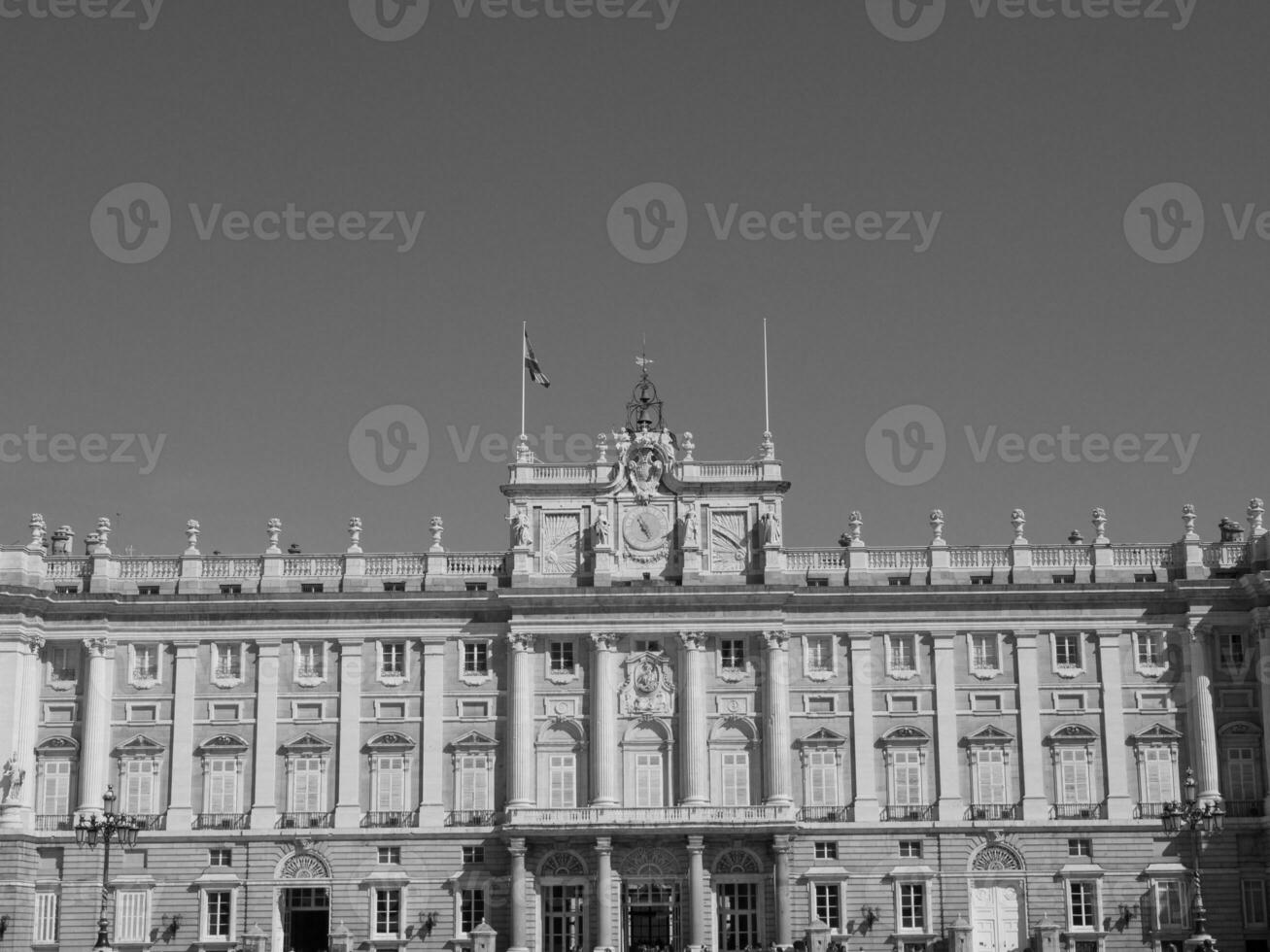 madrid stad i spanien foto