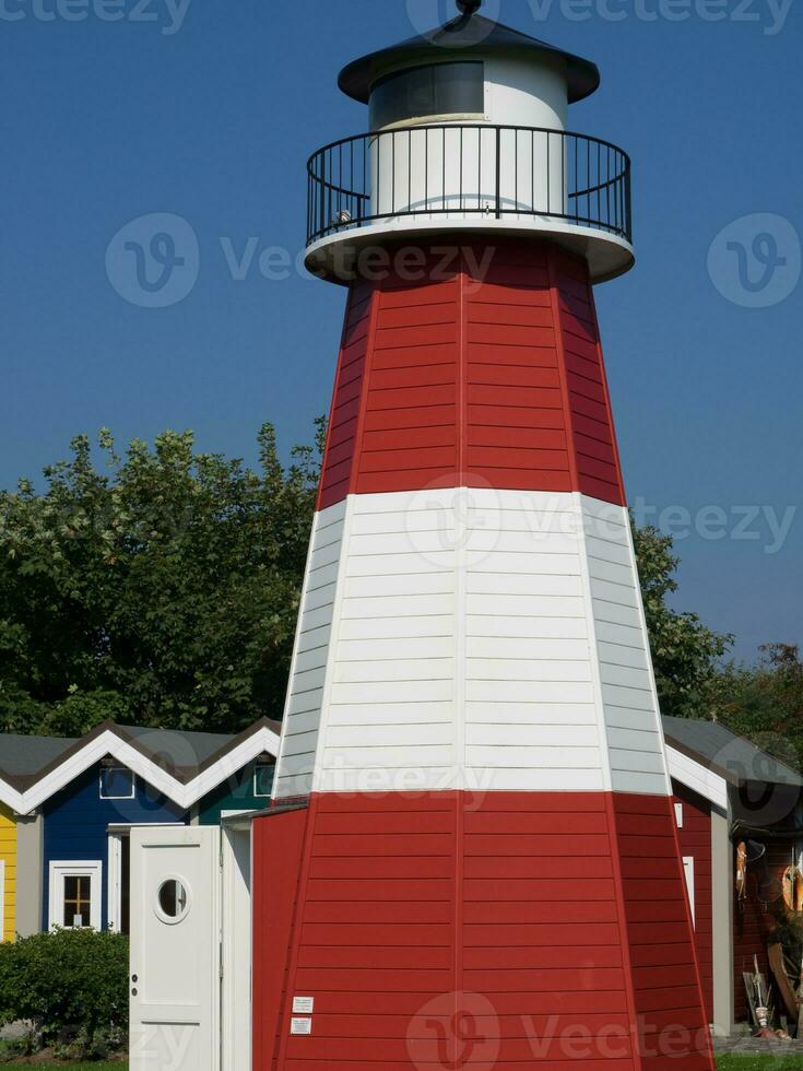 de tysk ö av helgoland foto