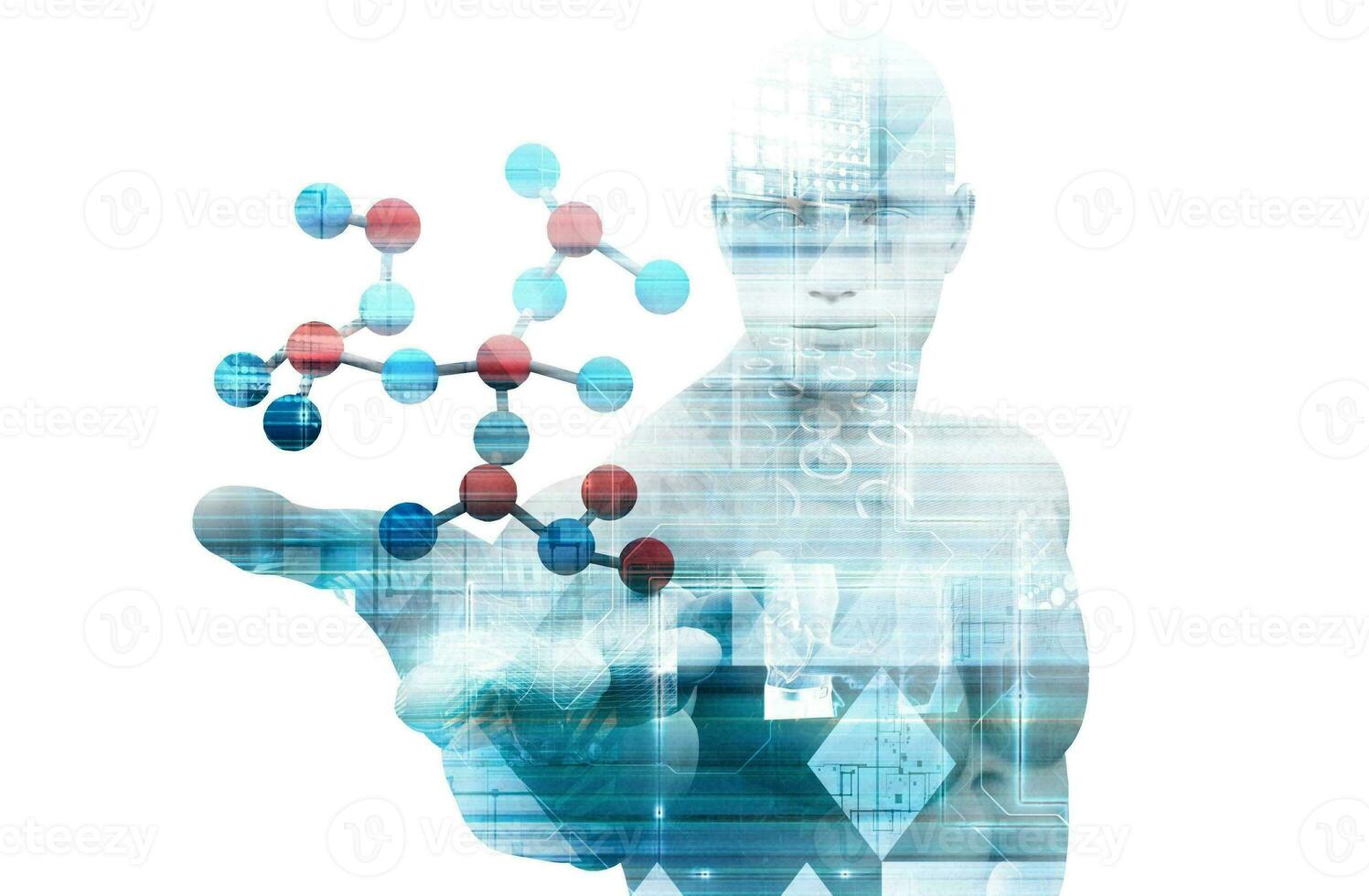 ai chatbot - artificiell intelligens digital data vetenskap affärer analys begrepp foto