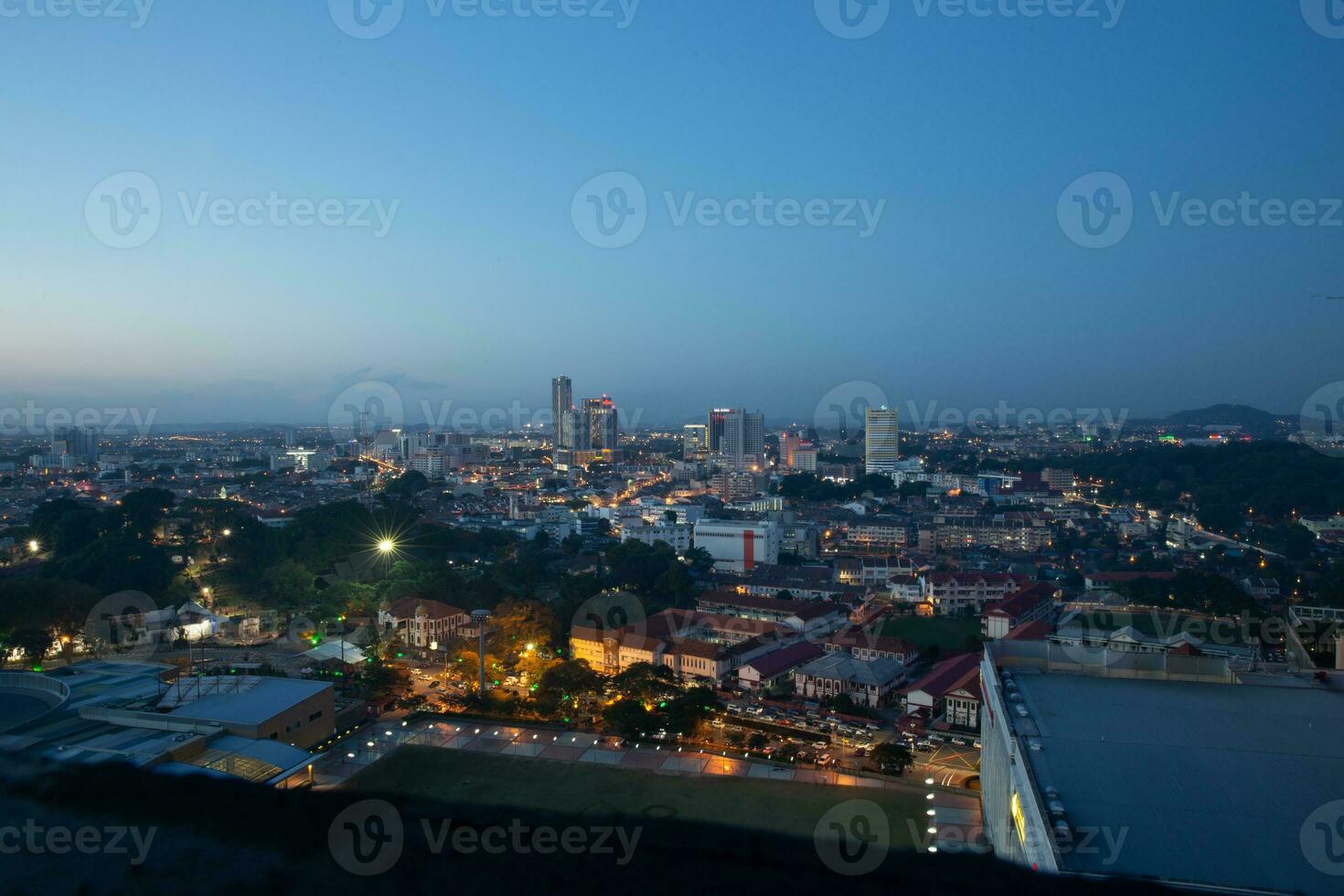 horisont av malacca foto