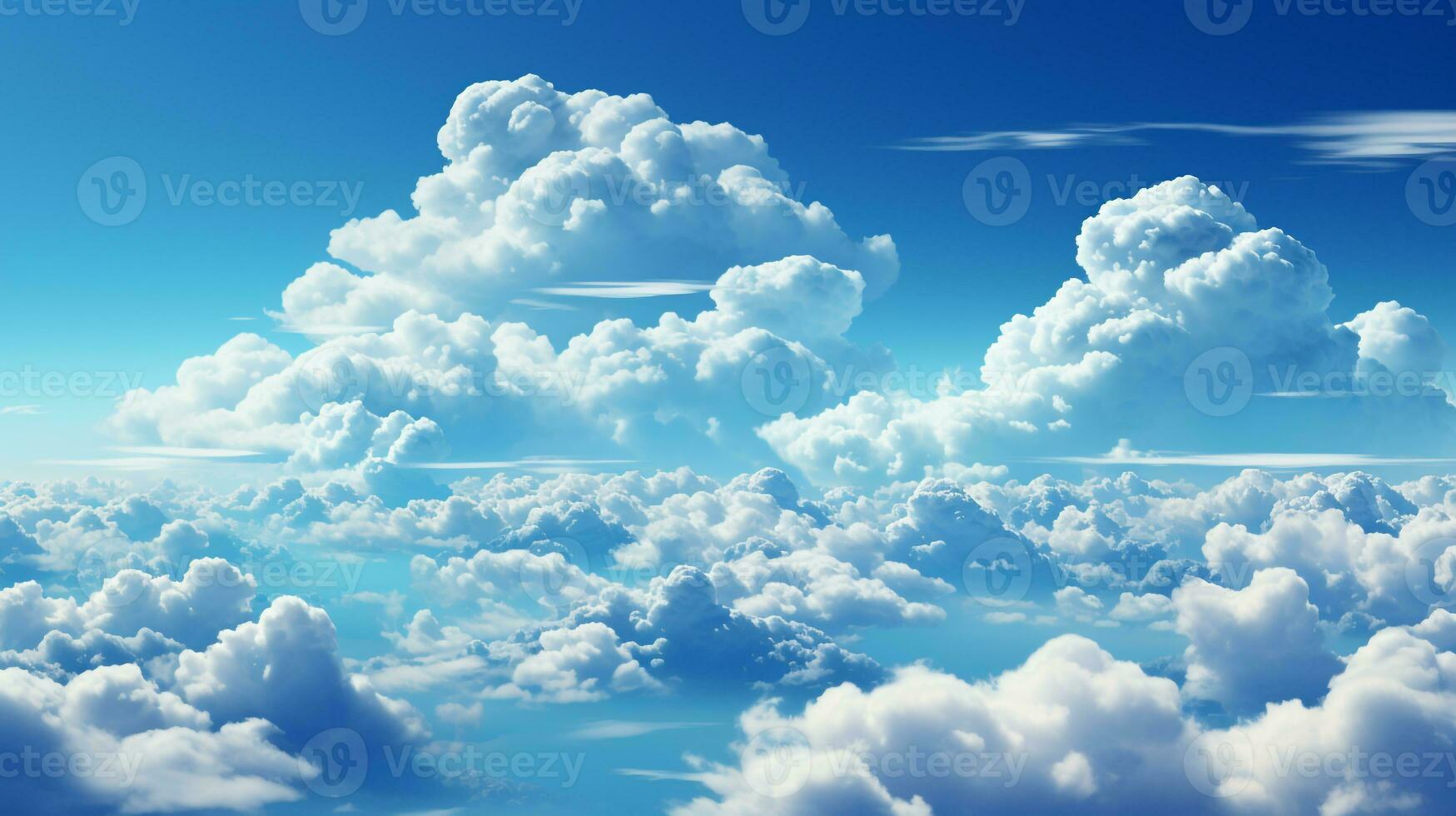 vit moln bakgrund på blå himmel foto