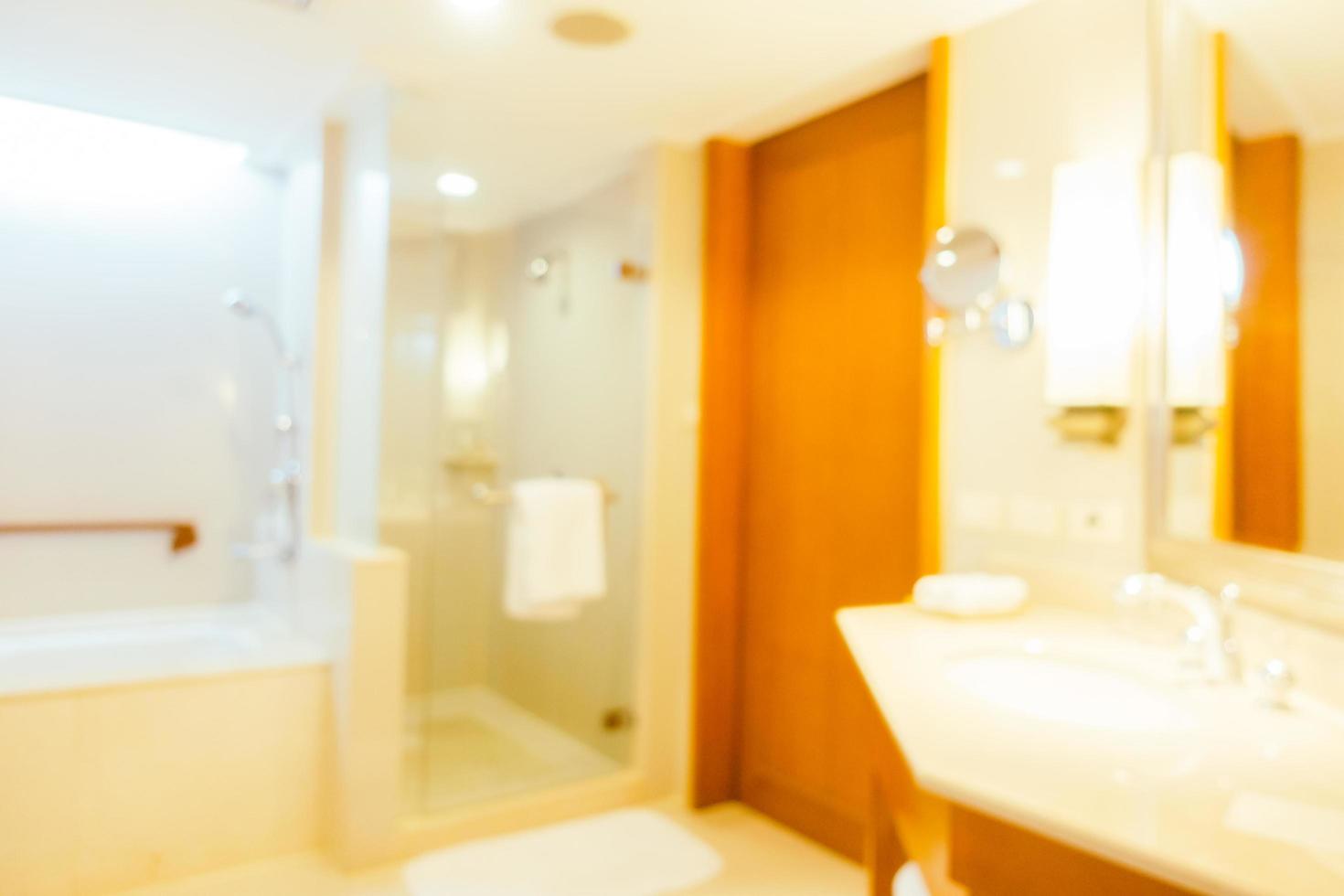 abstrakt oskärpa och defokuserad toalett och badrum foto