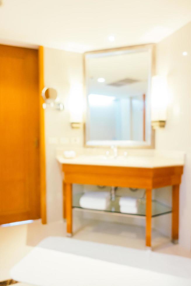 abstrakt oskärpa och defokuserad toalett och badrum foto