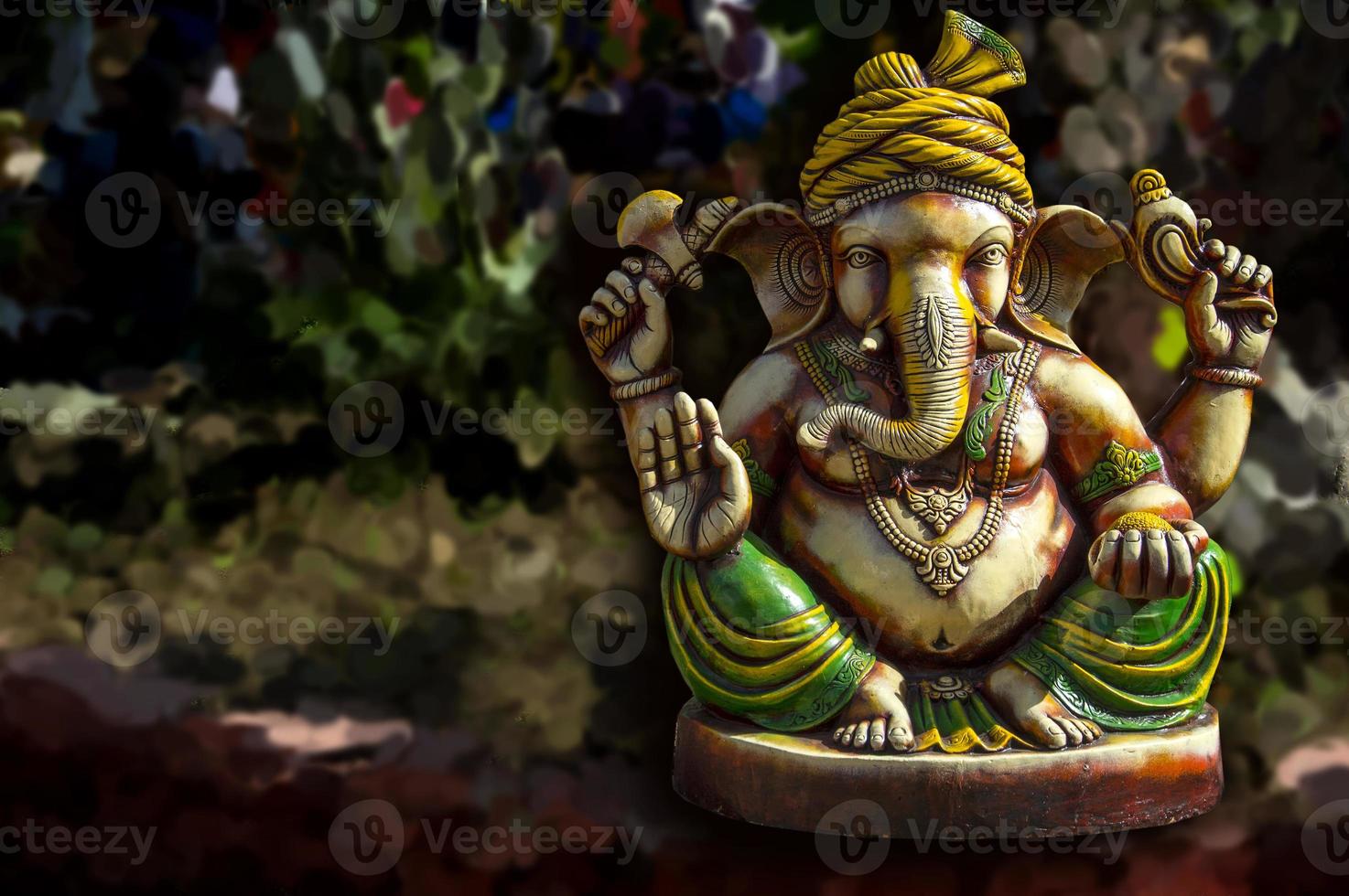 hinduisk gud ganesha. ganesha idol. foto