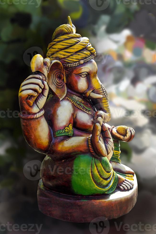 hinduisk gud ganesha. ganesha idol. foto