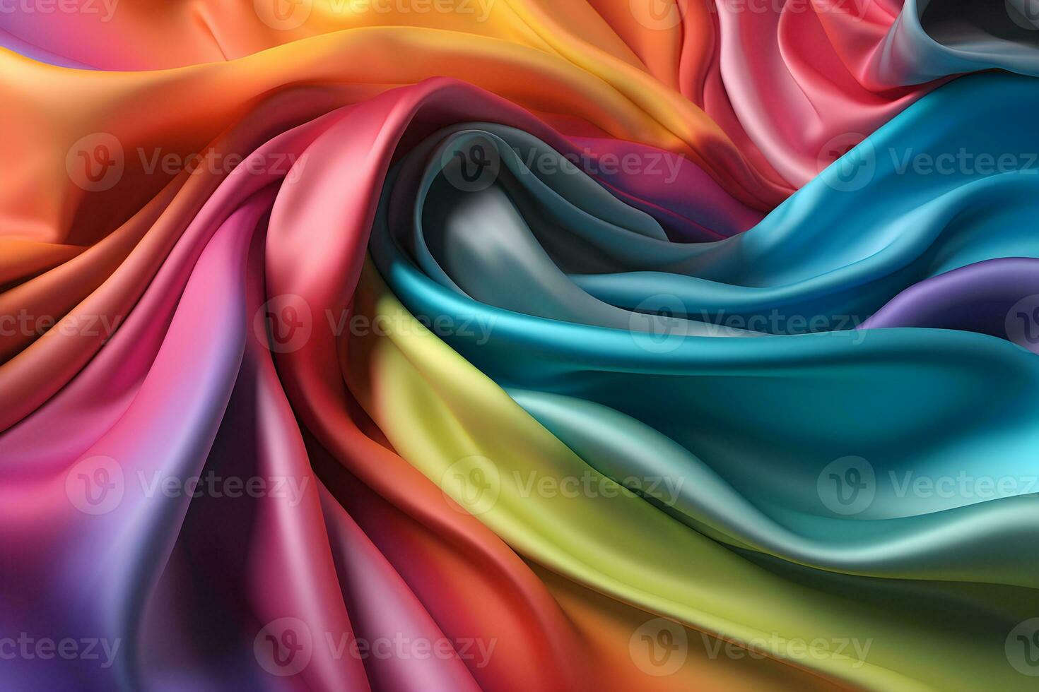 abstrakt bakgrund av regnbåge silke foto