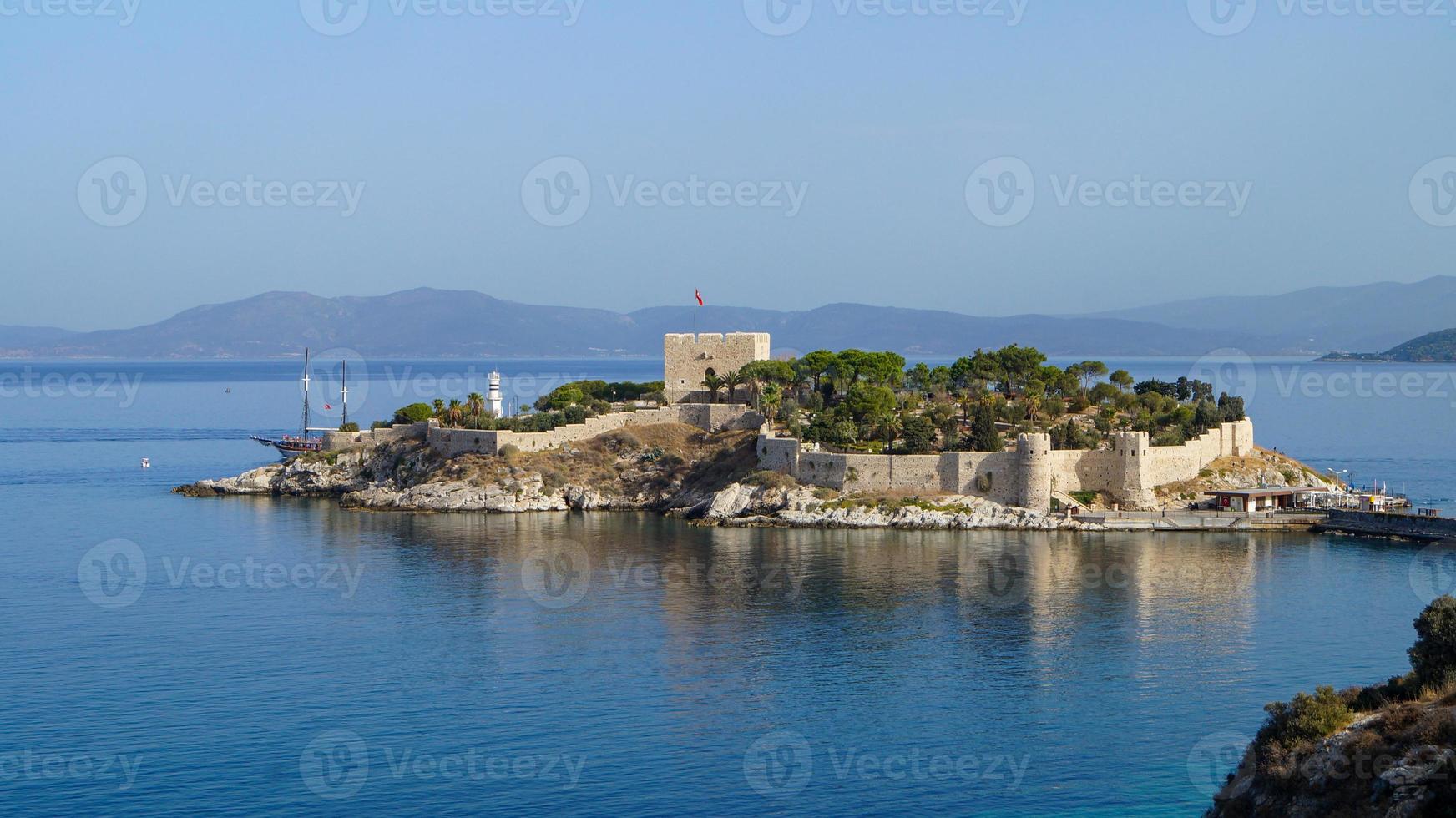 utsikt över staden Kusadasi foto