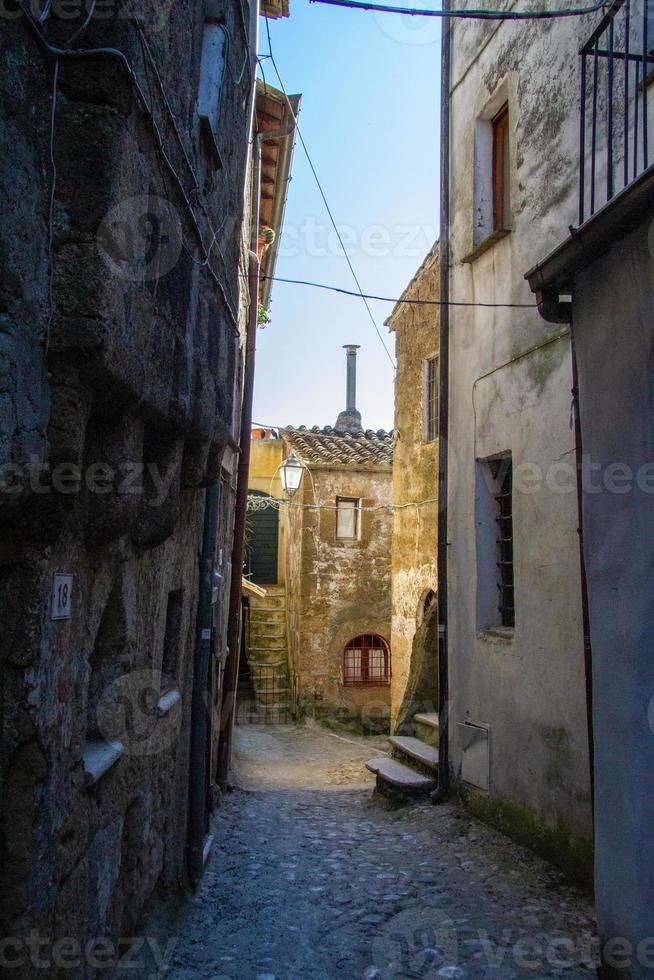 staden calcata vechhia foto