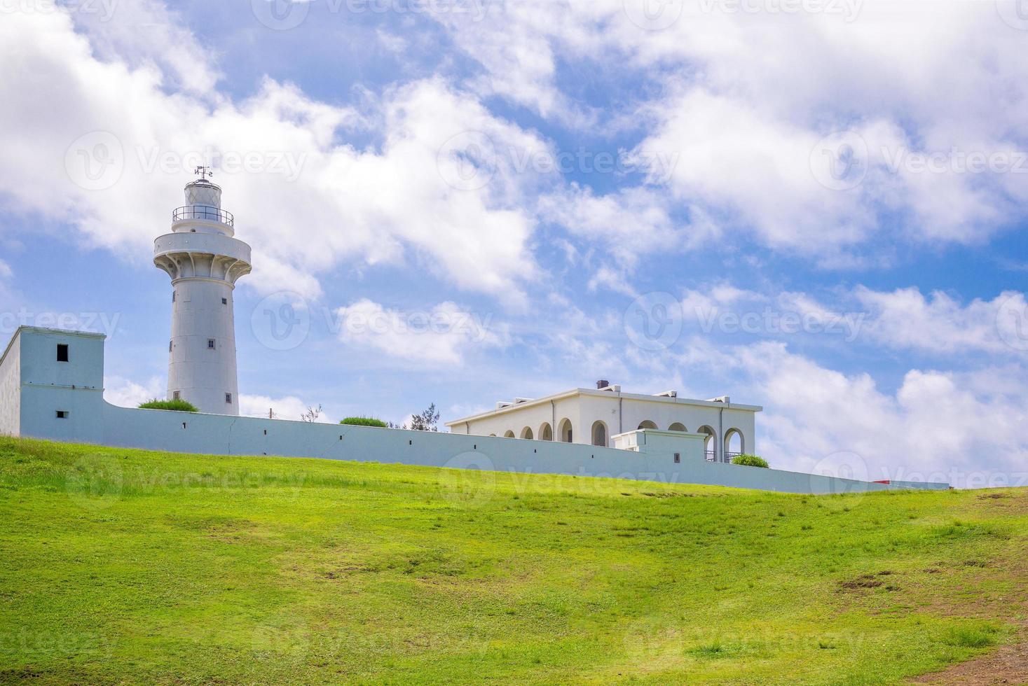 eluanbi fyr vid kenting, pingtung, taiwan foto