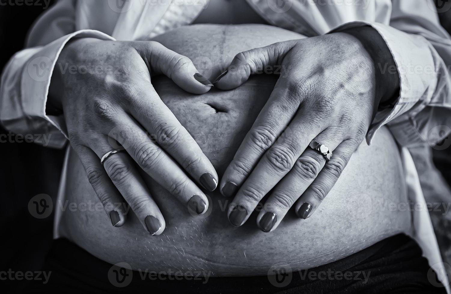 gravid kvinna vuxen foto
