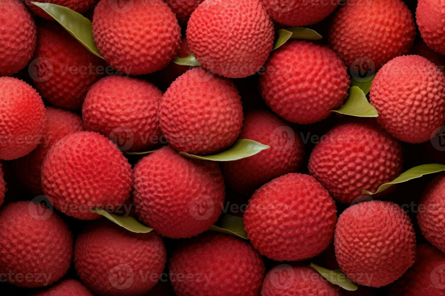 litchi frukt. generera ai foto