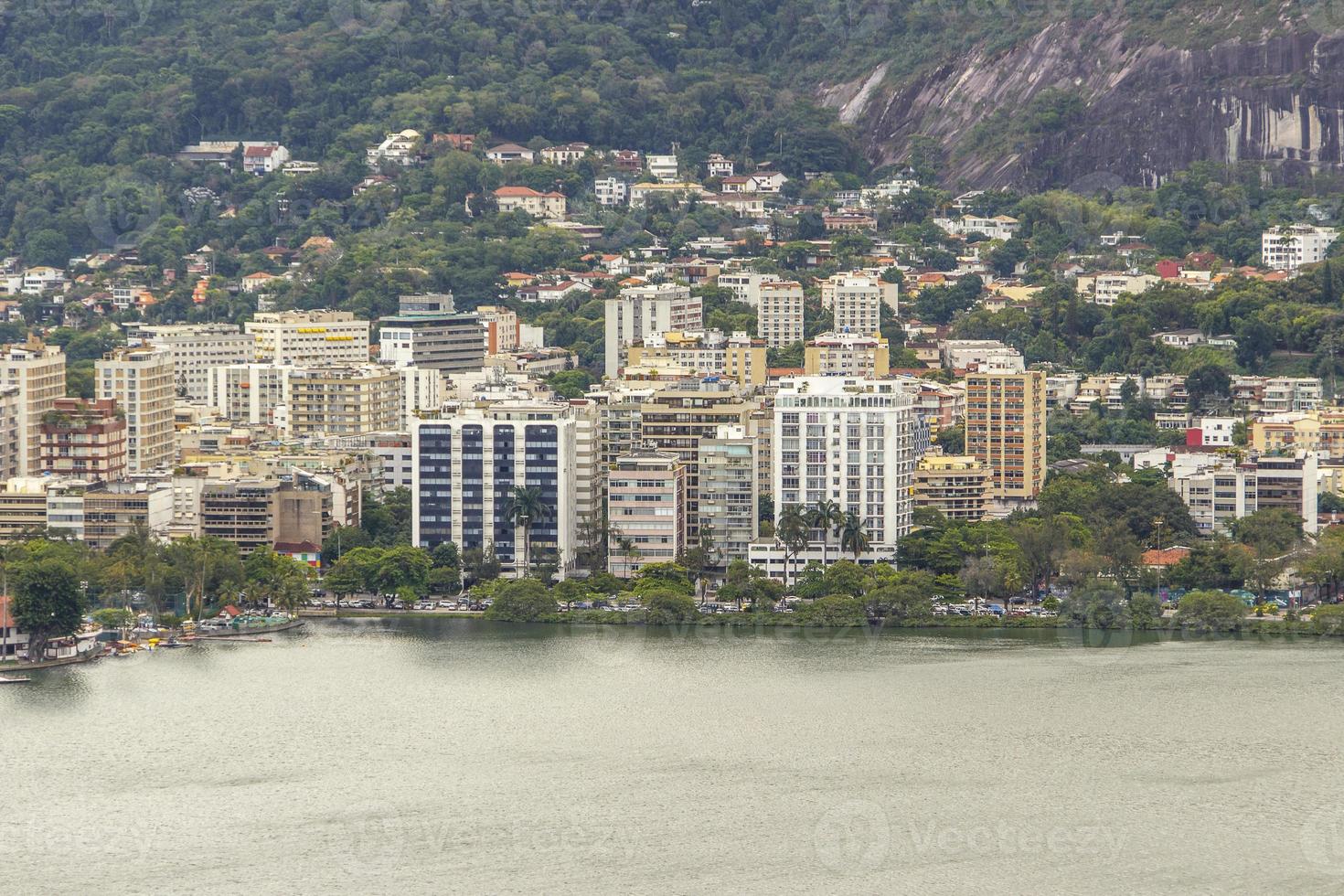Rodrigo de Freitas sjön Rio de Janeiro foto