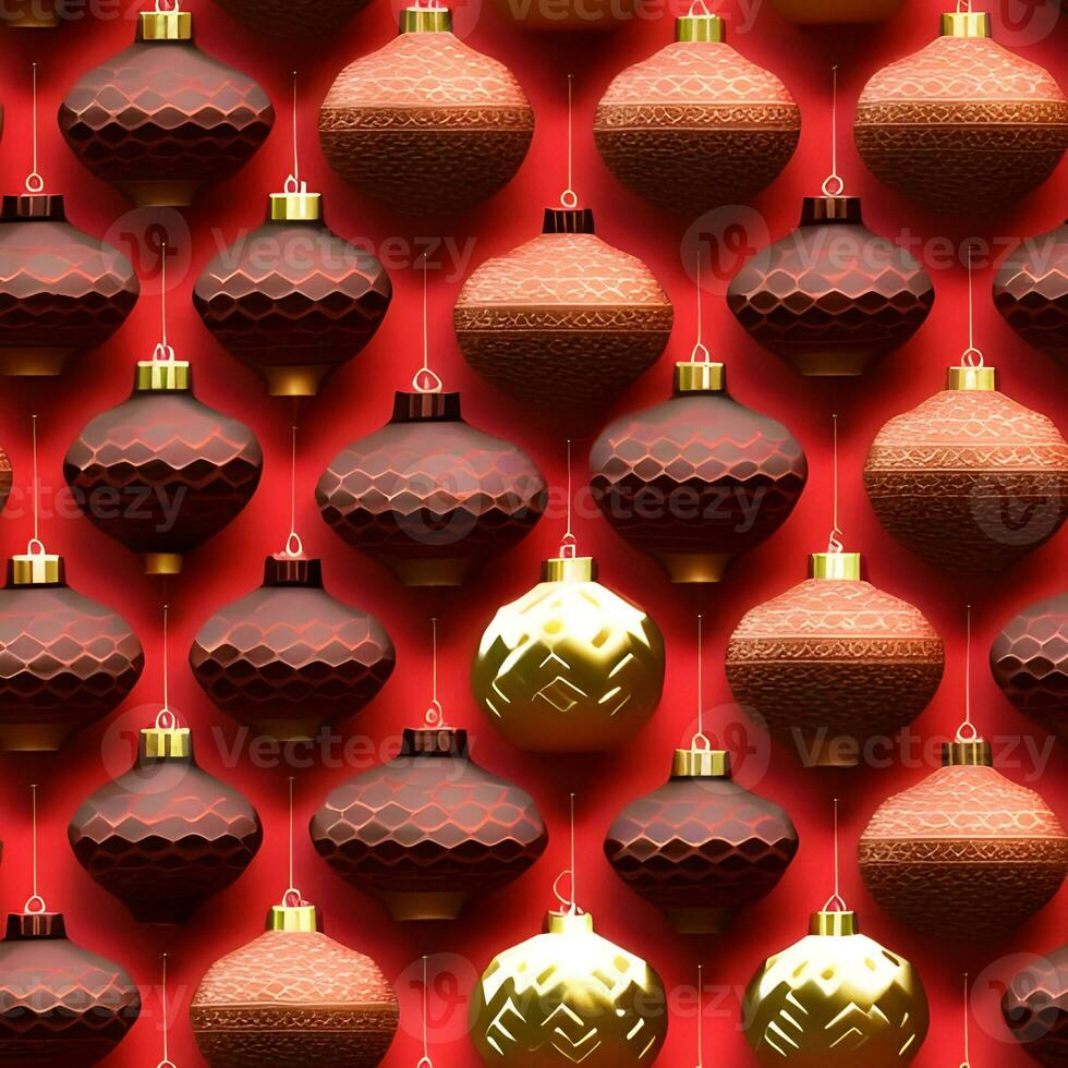 japansk sömlös mönster i orientalisk geometrisk traditionell stil. 3d festlig prydnad för lunar kinesisk ny år dekoration. röd och gyllene abstrakt asiatisk vektor kreativ motiv. årgång tiger foto