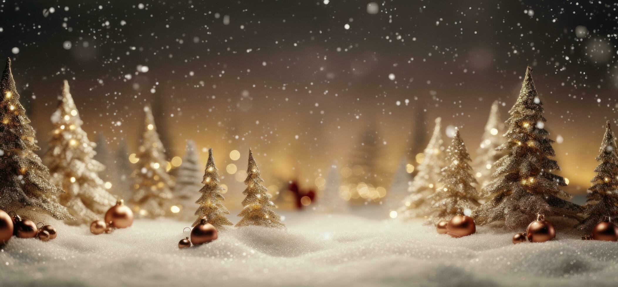 Semester bakgrund med jul träd foto