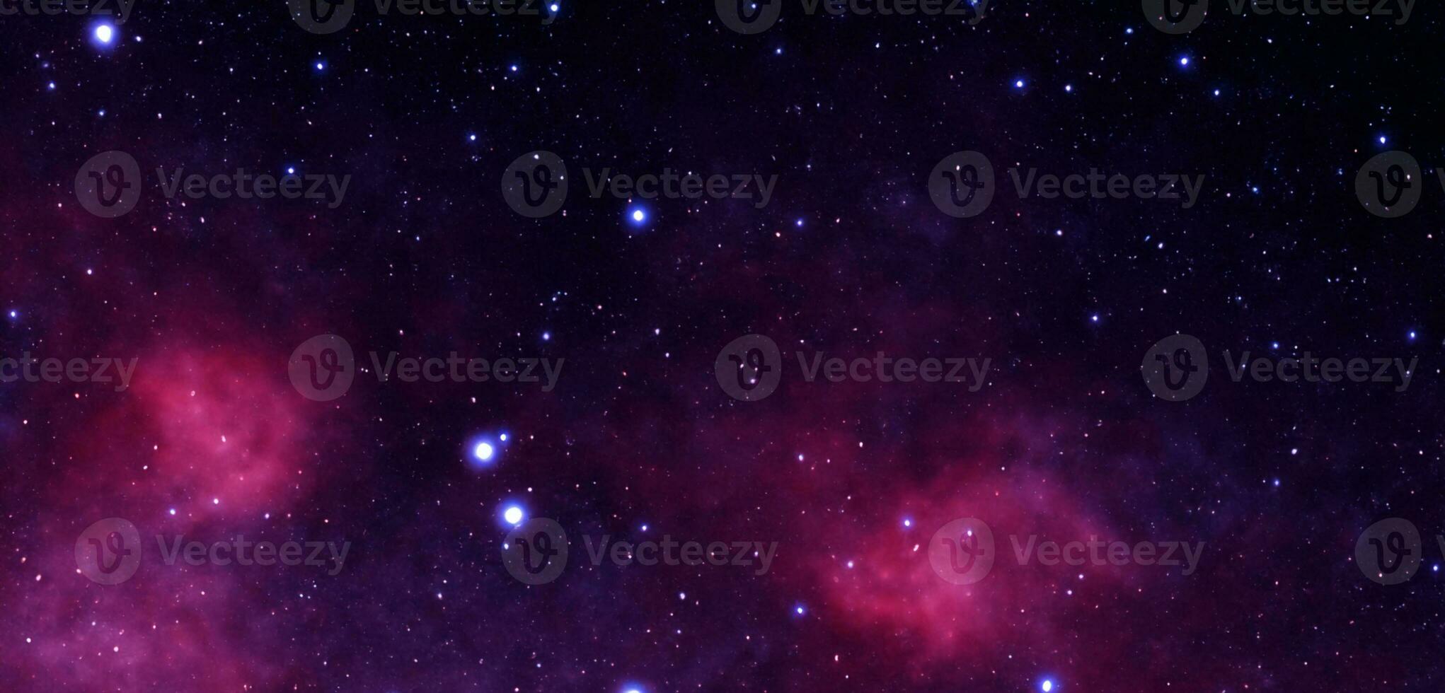 djup Plats och galax stjärnor i de universum starry nebulosa 3d illustration foto