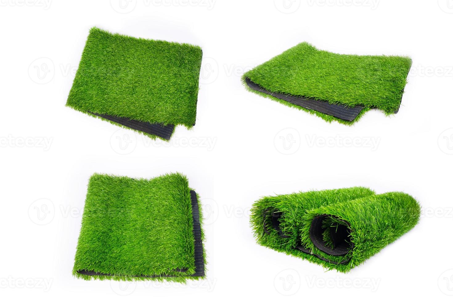 collage av konstgjord plastgräsklädsel, ställ plastgrönt täckning för idrottsplatsillustration foto