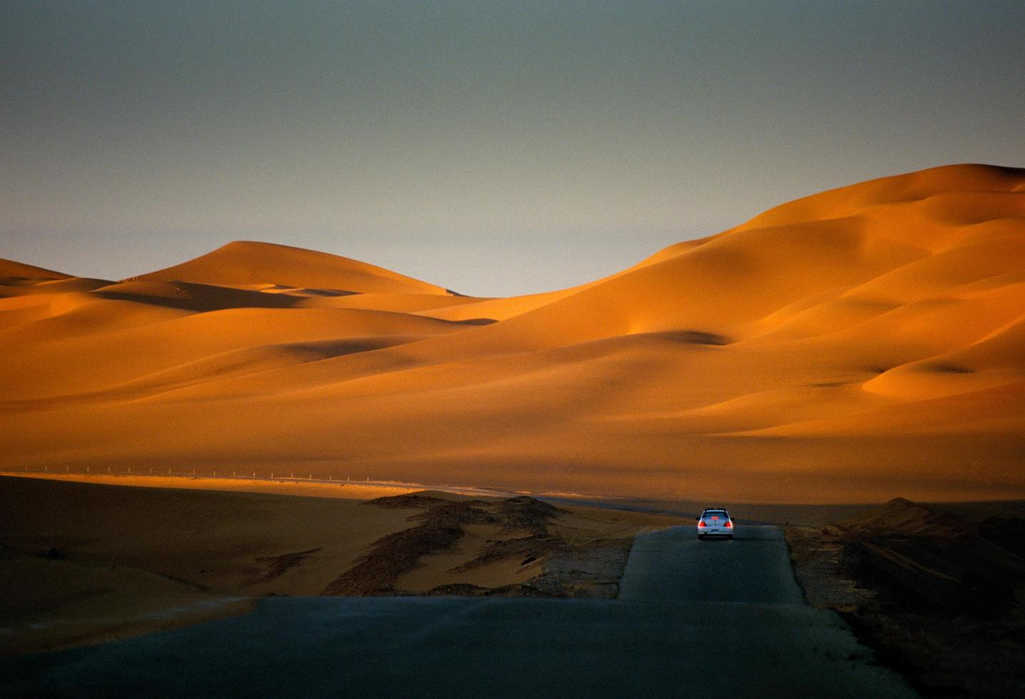 tassili n'ajjer öken, nationalpark, algeriet - afrika foto