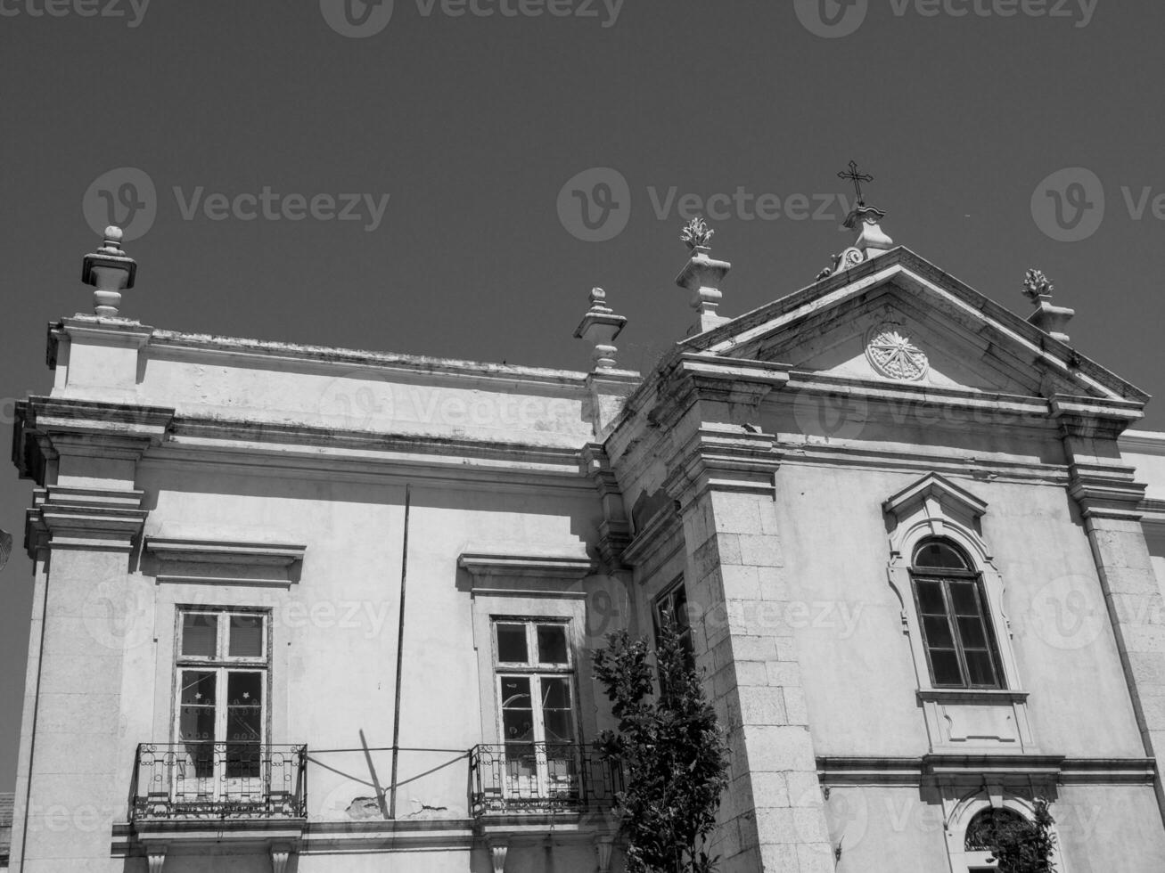 de stad av lissabon i portugal foto