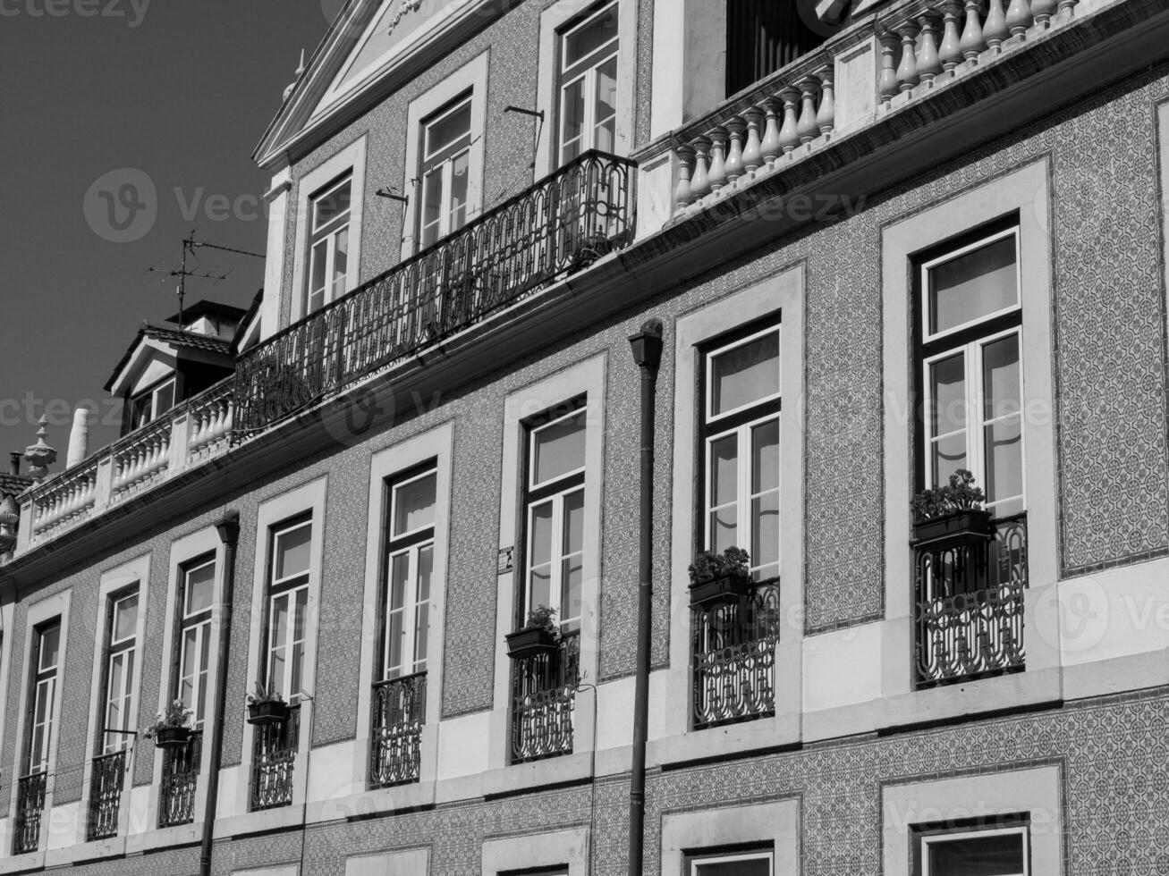 Lissabon stad i portugal foto