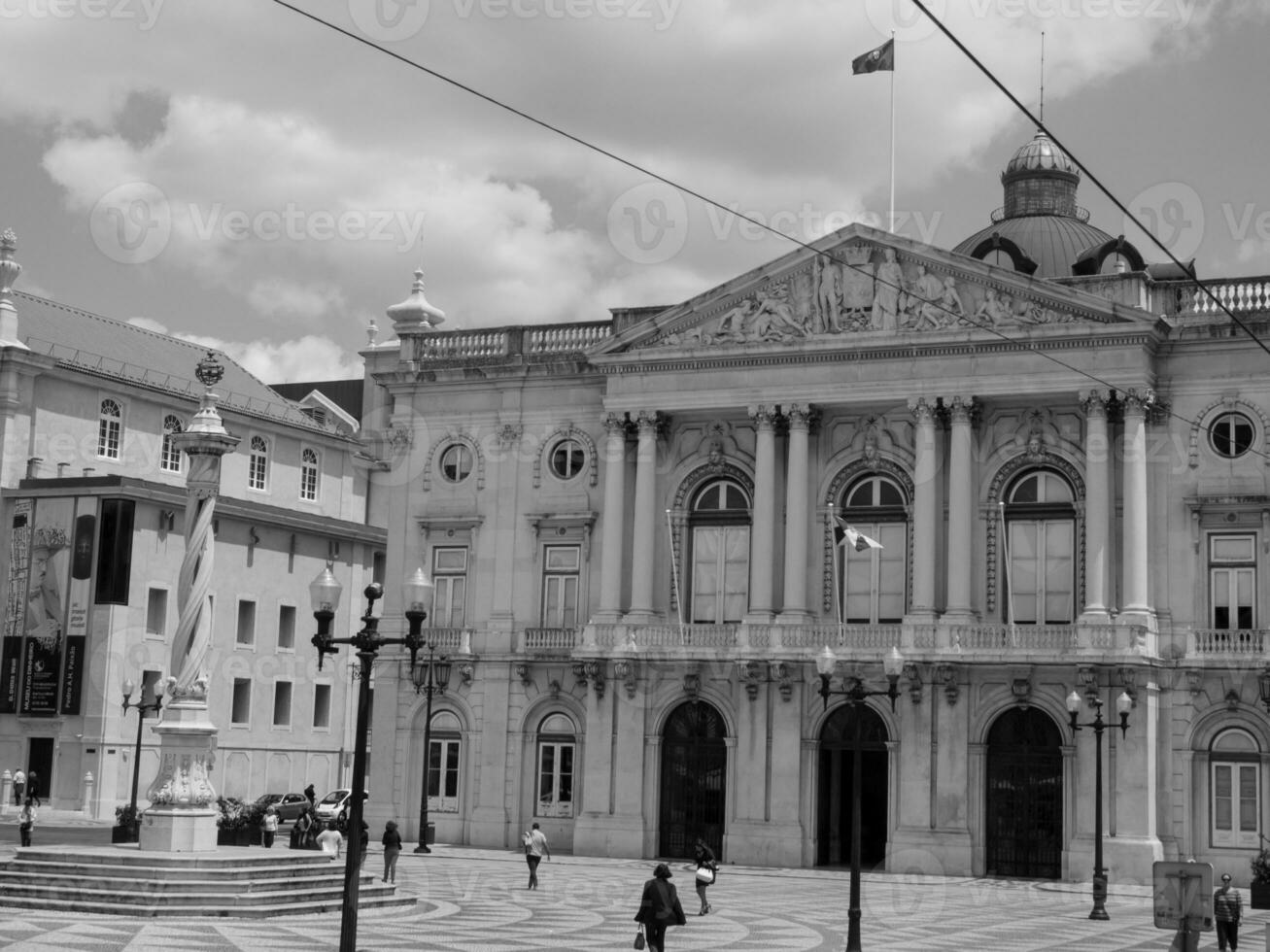 Lissabon stad i portugal foto