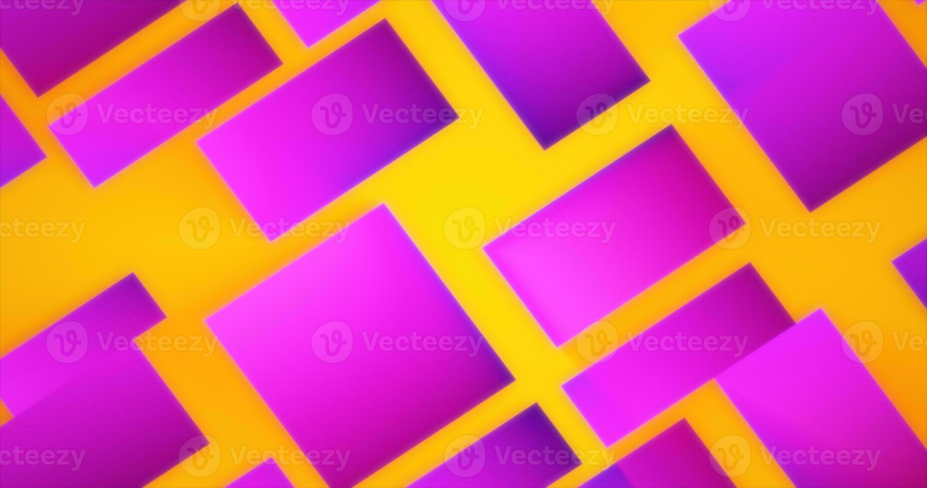 gul mönster trogen energi lysande från rektanglar och kvadrater bakgrund foto