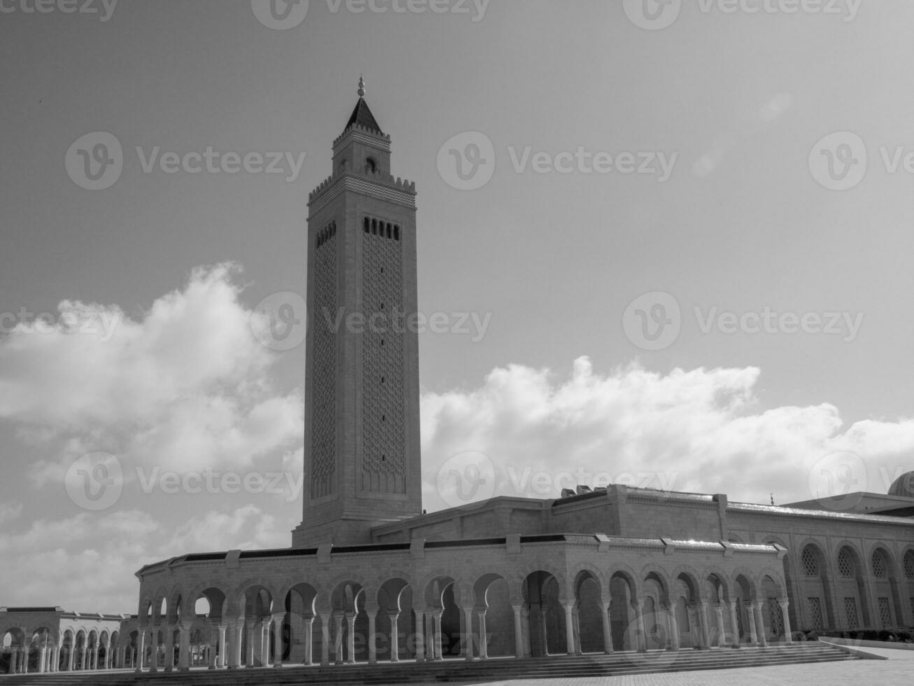 de stad av tunis foto