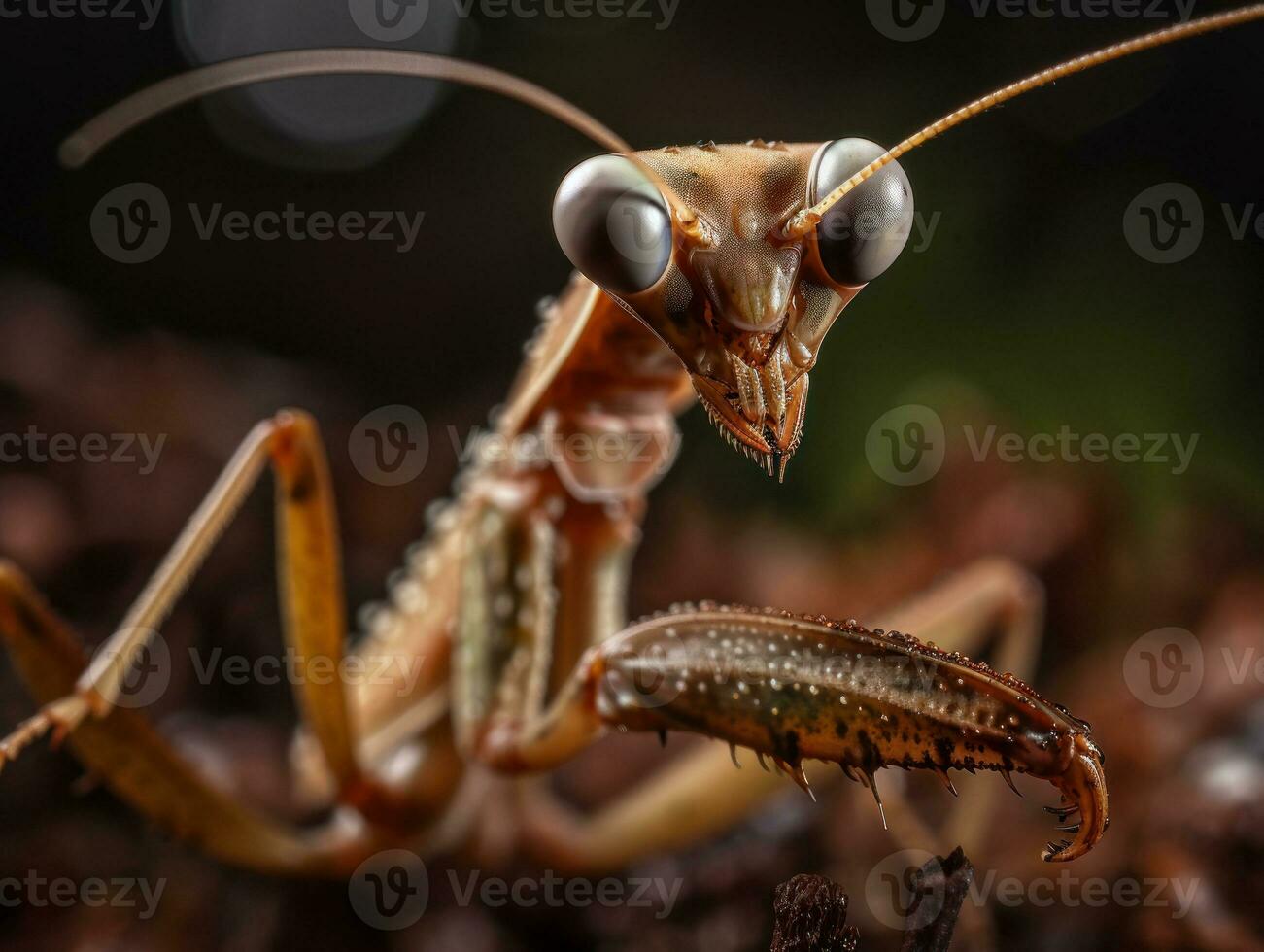 bönsyrsa porträtt skapas med generativ ai teknologi foto