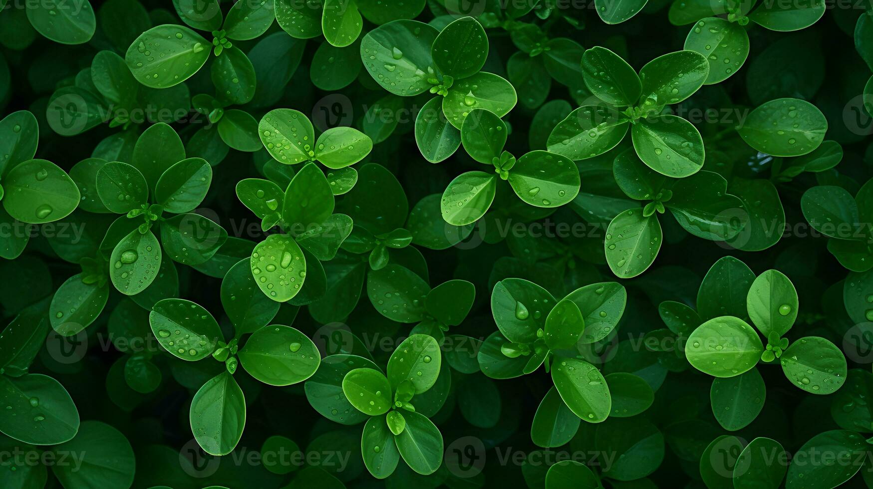 fängslande närbilder - grön blad skönhet, genererad ai bild foto