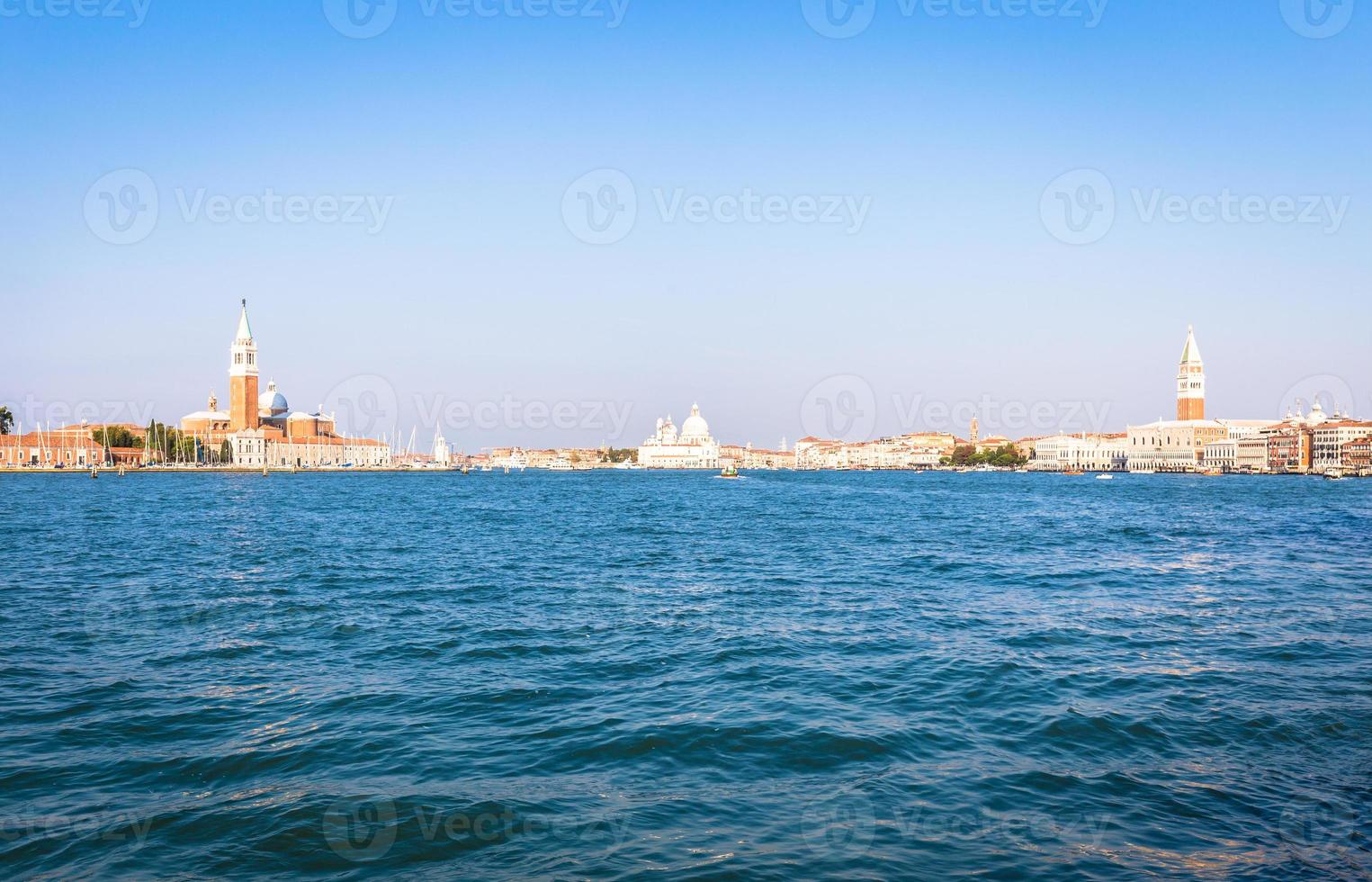 Venedig från vattnet foto