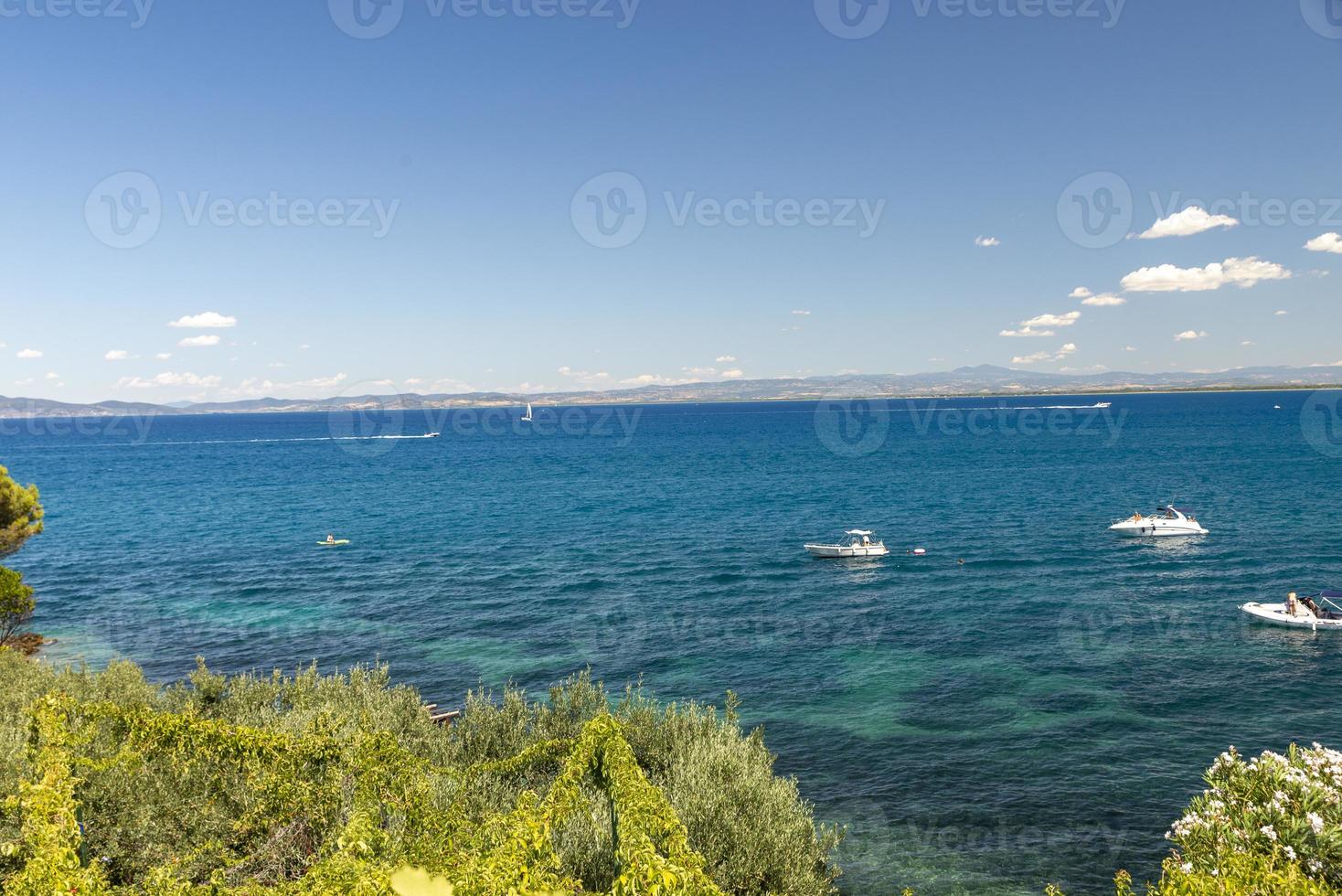 naturlandskap i Porto Santo Stefano, Italien foto