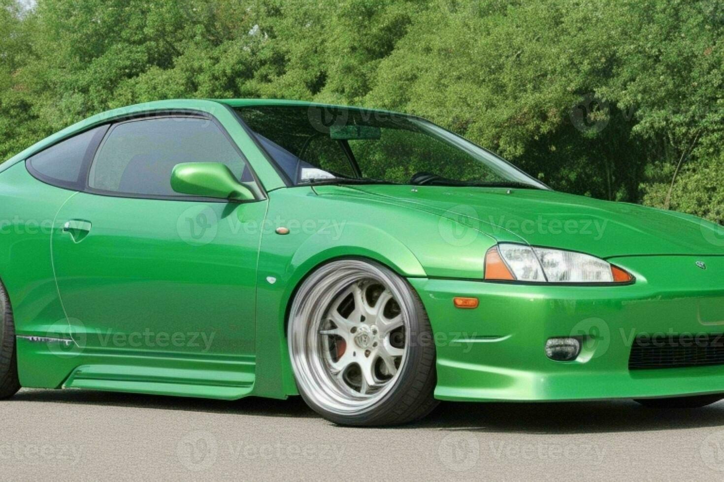 sport bil Toyota celica jdm. ai generativ proffs Foto